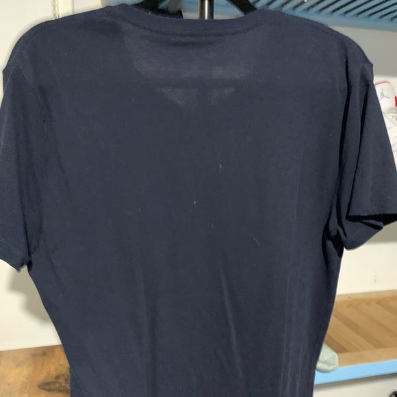 2x old navy Tshirt navy bleu vneck small - Picture 2 of 3